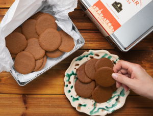 Delicious ginger cookies