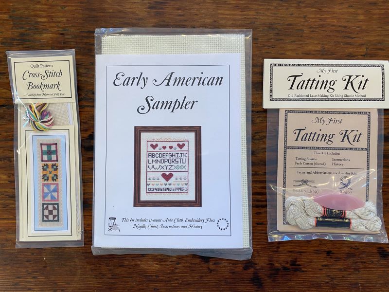 Old Salem Mini Sampler Counted Cross Stitch Kit - Old Salem Museums &  Gardens