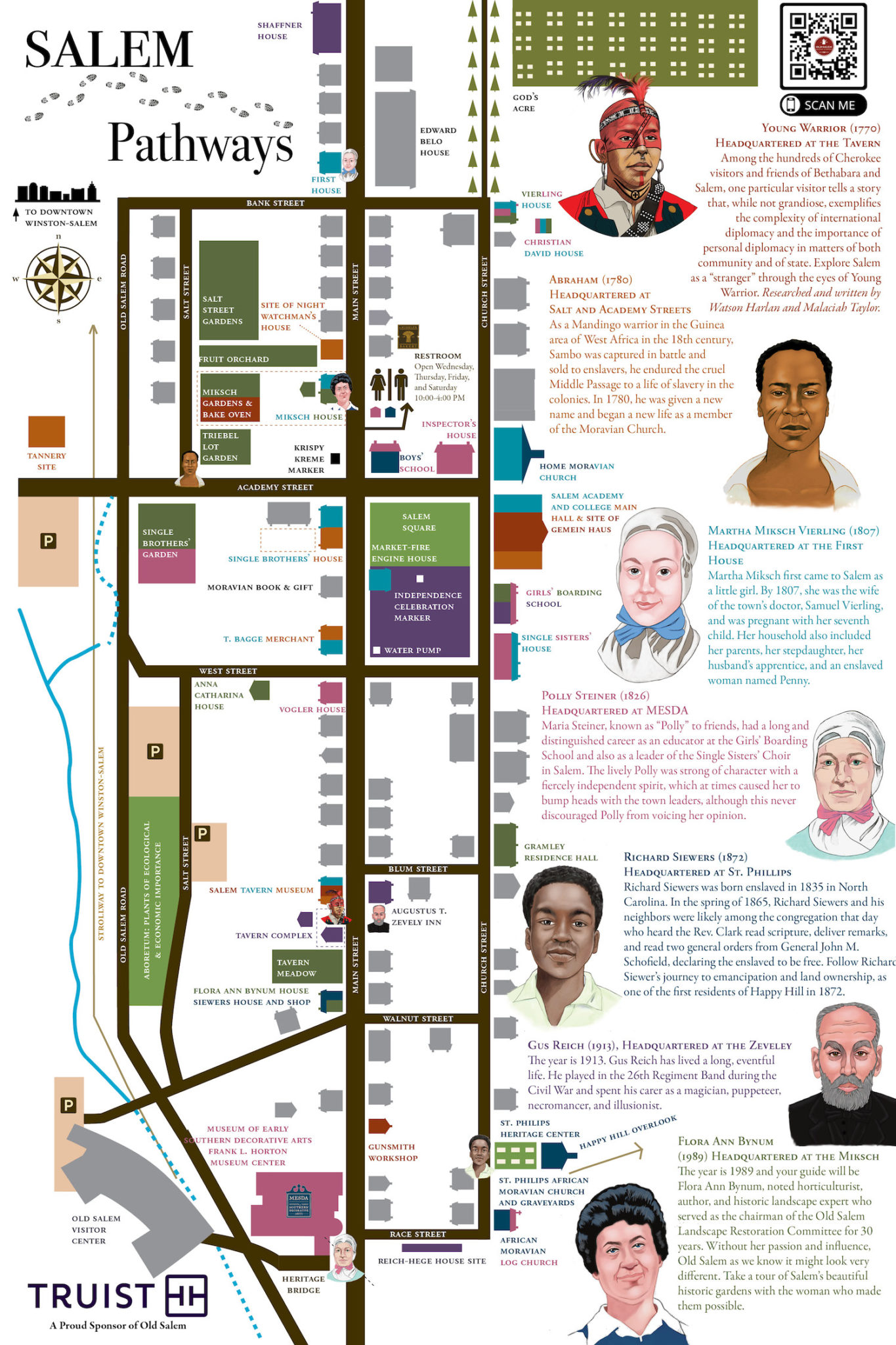 Salem Pathways Old Salem Museums - Salem Pathways Map 1 1365x2048 