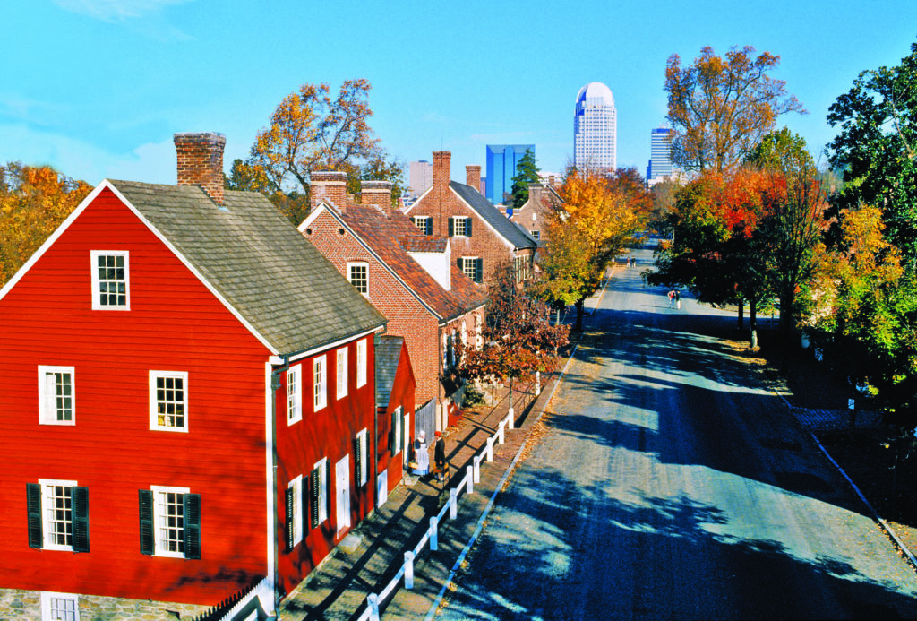 Skyline from Old Salem