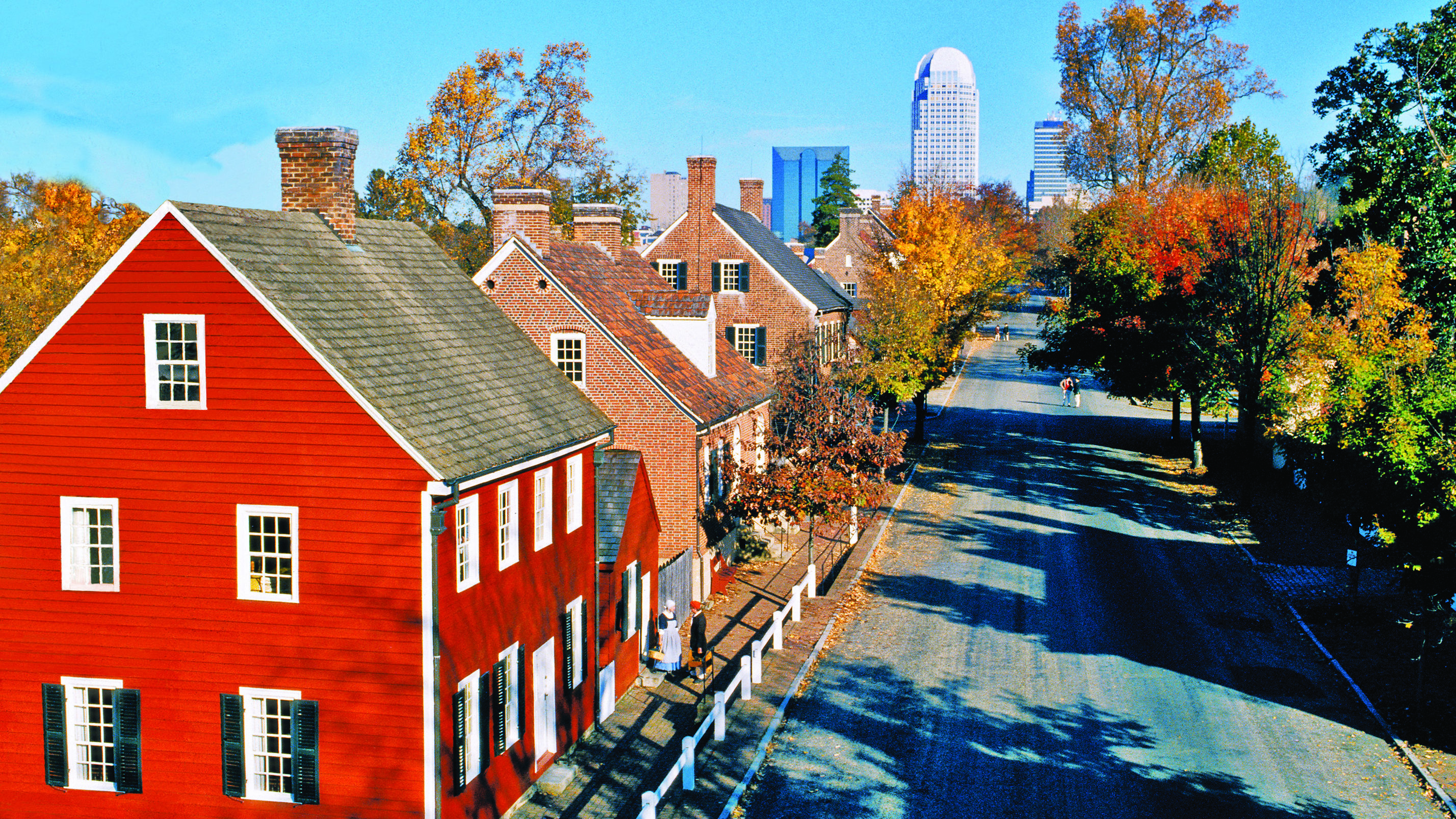 Skyline from Old Salem