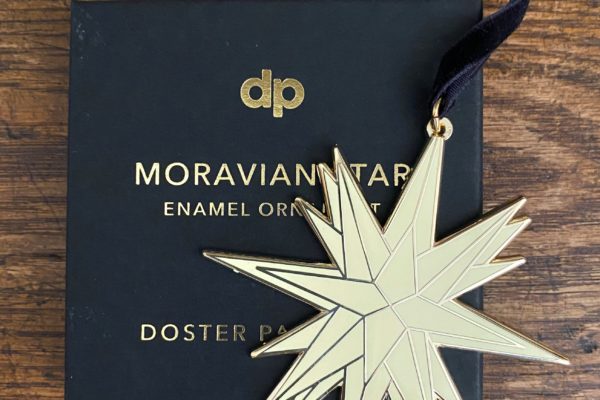 Moravian Star Enamel Ornament - Image 3